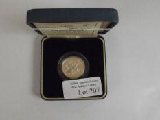 Royal Mint 1995 silver proof one pound coin