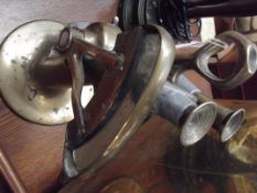 An early brass microscope