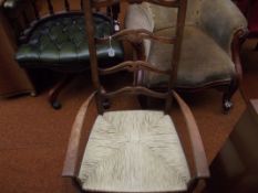 Edwardian nursing chair