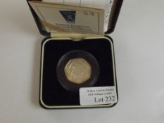 Royal Mint NHS 1948-1998 silver proof fifty pence