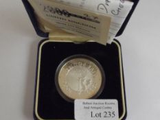 Royal Mint 2000 Millennium silver five pounds