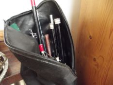 Fishing rods and holdall