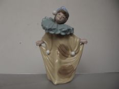 Nao figure of a boy clown