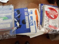 Large collection of early Bolton Wanderers program