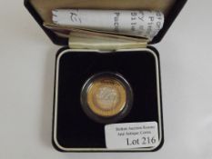 Royal Mint 2004 silver proof Piedfort £2, 200th an
