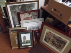 Large collection of paintings, prints and others