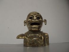 Brass Jolly money box