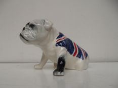 Carltonware bull dog union jack