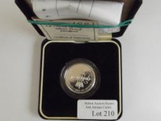 Royal Mint 1989 Claim of Rights silver proof Piedf