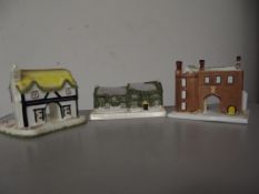 3 Coalport houses