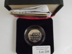 Royal Mint celebrating the 250th anniversary of Sa