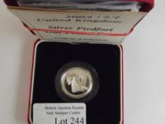 Royal Mint 2004 silver Piedfort 'Forth Rail Bridge