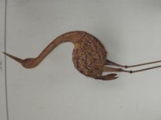 Metal stork