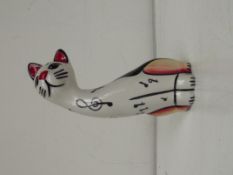 Lorna Bailey cat, Humbug, limited edition 1/1