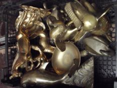 Box of brass and others