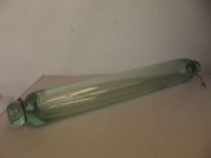 Victorian glass rolling pin