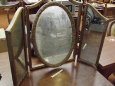 Triptych mirror