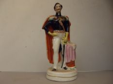 Victorian Staffordshire flatback