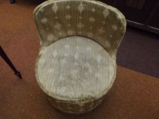 Upholstered bedroom chair