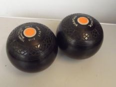 Pair of Thomas Taylor bowls