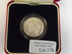 1996 Celebration of Football silver proof Piedfort