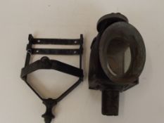 Vintage lantern and bracket