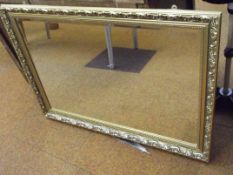 Large gilt framed mirror