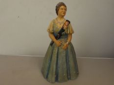 Queen Elizabeth the Queen mother nature craft figu