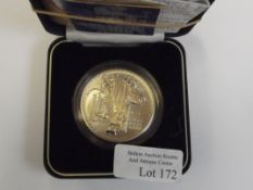 Royal Mint 2001 Britannia silver proof one ounce £2 coin