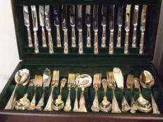 George Butler of Sheffield Ltd cased flatware set