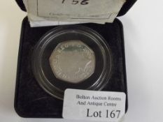 Royal Mint 2006 Victoria Cross 50p Award silver Piedfort