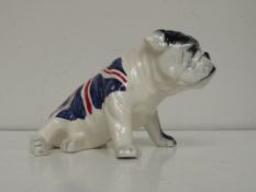 Carltonware British bulldog, Union Jack