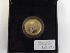 2008 Olympic Games Handover Ceremony silver proof