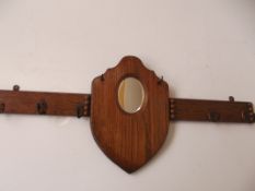 1930's wooden coat hanger