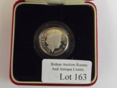 Royal Mint 2003 silver proof Piedfort one pound coin