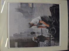 Limited edition Grimshaw print, signed in pencil,