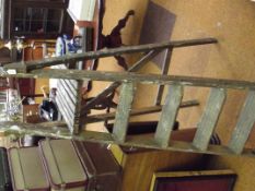 Set of vintage step ladders