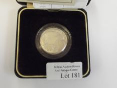 1995 Second World War silver proof two pound coin