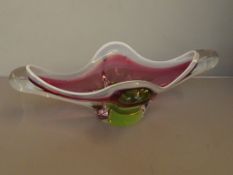 Art glass bowl