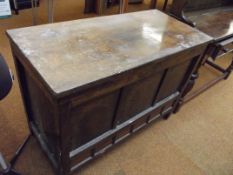 Large carved bedding box
