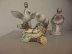 3 Spanish figures to include one Nao