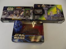 Three Star Wars figures