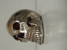 Chrome skull