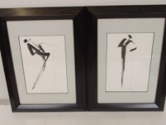 Two modern prints