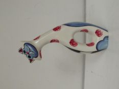 Lorna Bailey Cat vase limited edition 2/2