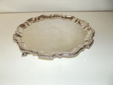 Silver plated salver