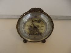 Oriental style clock