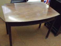 Early 20th century reconstructed mahogany side tab