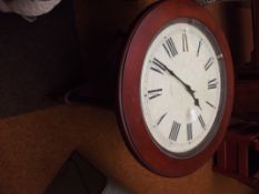 Side table with clock face top