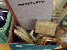 Opera glasses to include postcards, pocket bibles